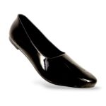 Women's flat shoes wholesale featuring a sleek pointed toe and a low flat heel.
